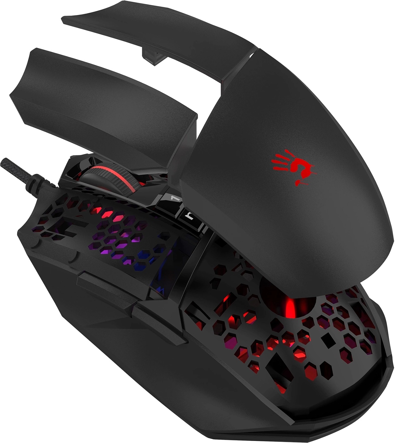 Мышь A4Tech Bloody W65 Max Mini черный оптическая (12000dpi) USB (9but) Мышь A4Tech Bloody W65 Max Mini черный оптическая (12000dpi) USB (9but)