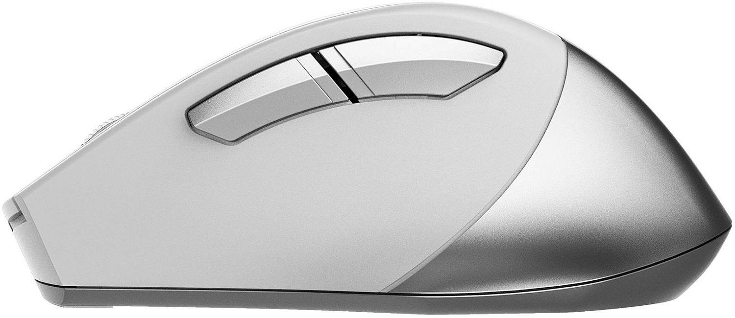 Мышь A4Tech Fstyler FB35S белый/серый оптическая (2000dpi) беспроводная BT/Radio USB для ноутбука (5but) Мышь A4Tech Fstyler FB35S белый/серый оптическая (2000dpi) беспроводная BT/Radio USB для ноутбука (5but)