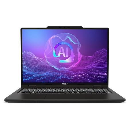 Ноутбук MSI Venture A16 AI+ A3HMG-027XRU AMD Ryzen AI 5 340/16Gb/SSD512Gb/16"/OLED/2K (2048*1280)/120Hz/NoOS/Solid Gray (9S7-261K21-027)