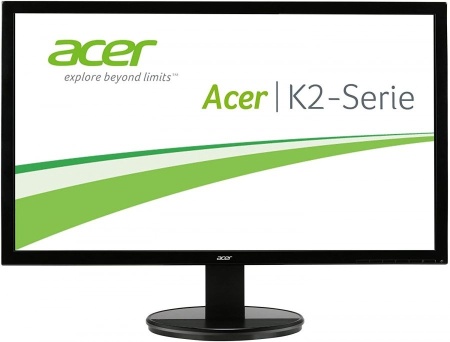 Монитор 19.5" ACER  K202HQLAb , TN, 1366x768,  5 ms  90°/65°, 200nits, VGA, 600:1, VESA 100x100, Glossy Black