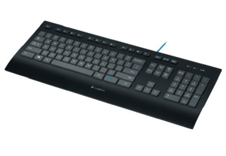 Клавиатура Logitech Keyboard K280E, USB, [920-005215] (существенное повреждение коробки)