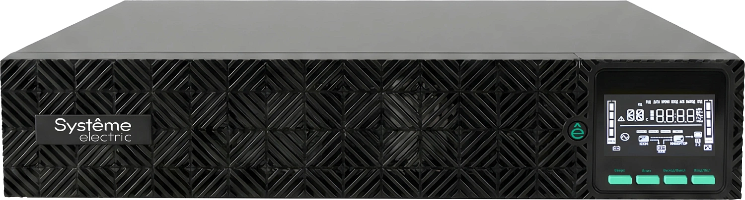 Источник бесперебойного питания Systeme Electriс SRV SRVSE3KRXLIG2 3000Вт 3000ВА черный Gen 2
