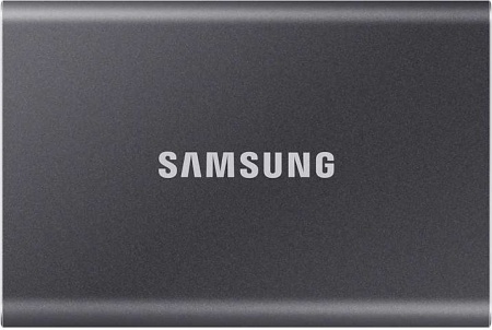 Тведотельный накопитель SSD Samsung T7 External 2Tb (2048GB) GREY USB 3.2 (MU-PC2T0T/WW) 1year