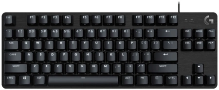 Клавиатура Logitech G413 TKL SE механическая черный USB Multimedia for gamer LED (920-010446)