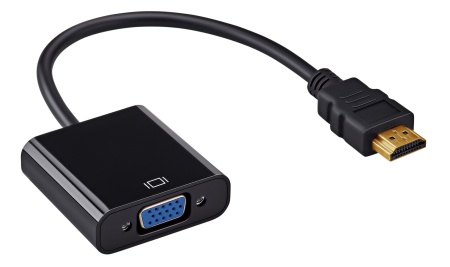 Переходник Buro HDMI (m) VGA (f) 0.1м (HDMI-M-VGA-F)