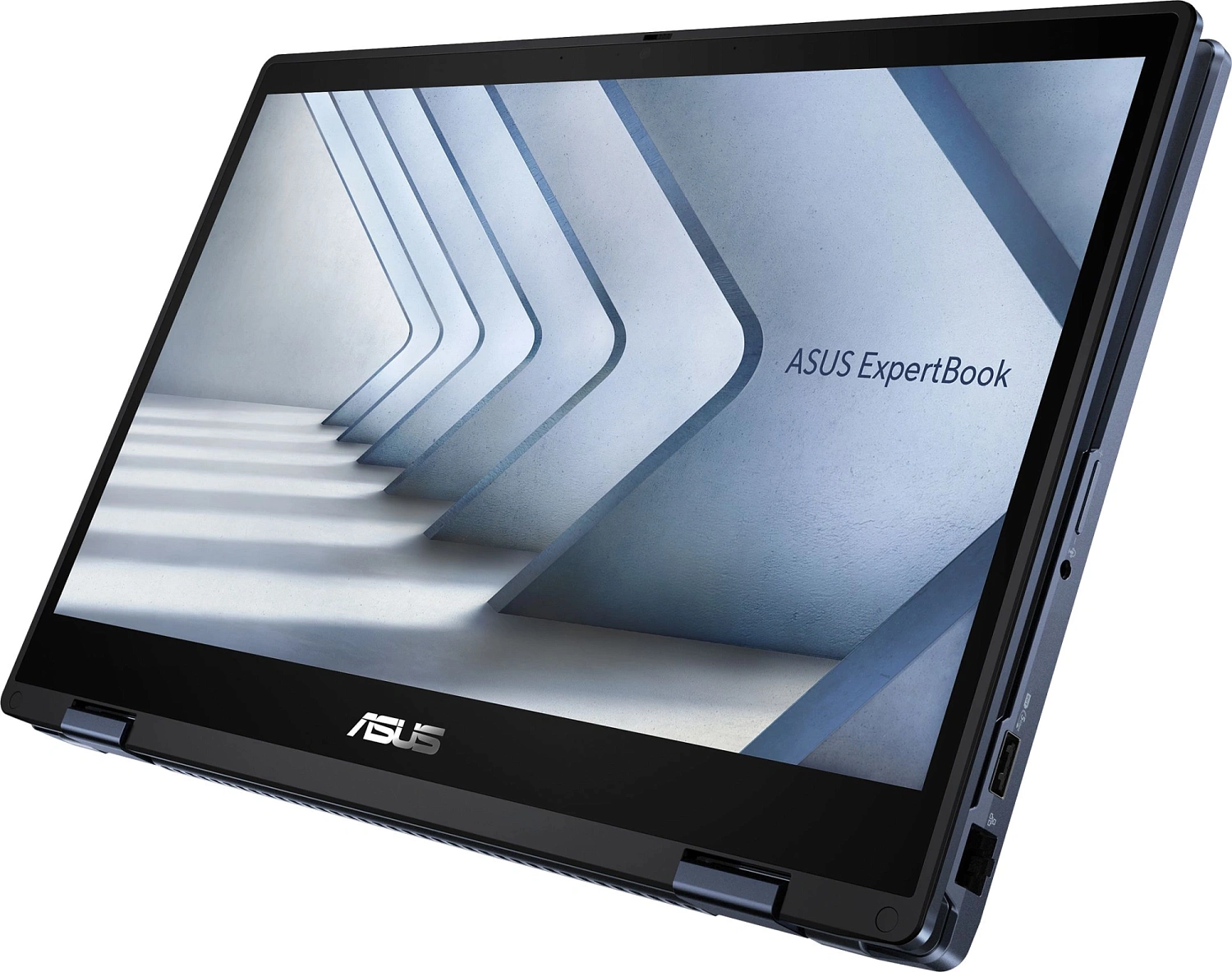 Ноутбук Asus Expertbook B3 Flip B3402FVA-I716512B7D Core 7 150U 16Gb SSD512Gb Intel UHD Graphics 14" IPS FHD (1920x1080) без ОС black WiFi BT Cam (90NX07N1-M02MD0)