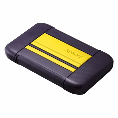 2.5" 2TB Apacer AC633 AP2TBAC633Y-1 USB 3.2 Gen 1, Military-Grade Shockproof, Yellow, RTL