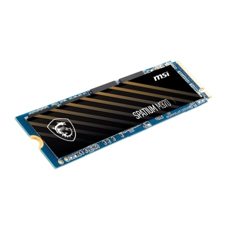 M.2 2280 128GB MSI SPATIUM M370 Client SSD (S78-4406NR0-P83) PCIe Gen3x4 with NVMe, 1800/560, IOPS 102/130K, MTBF 1.5M, 3D NAND, 75TBW, 0,32DWPD, RTL (003216)