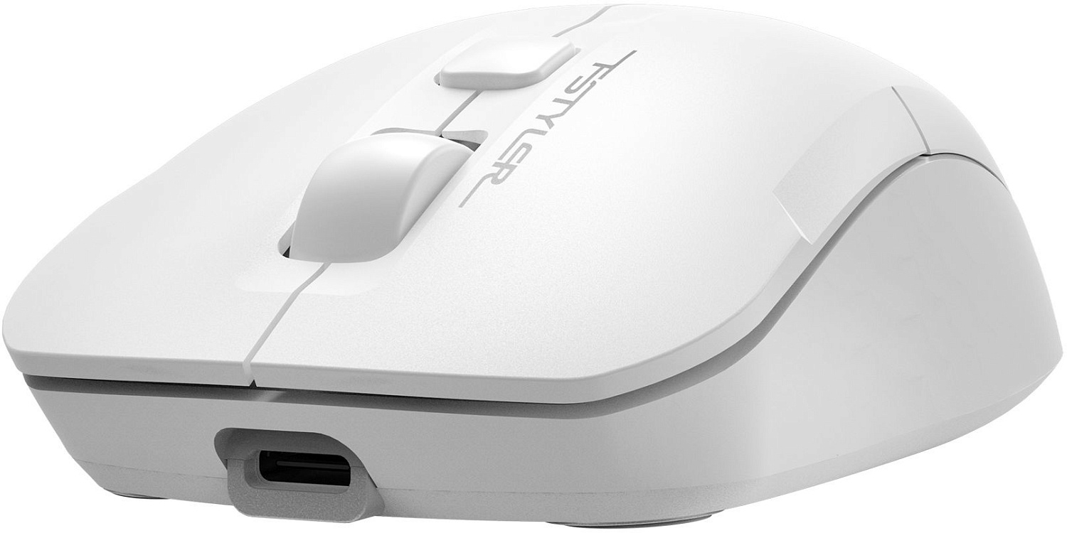 Мышь A4Tech Fstyler FG16CS Air белый оптическая (2000dpi) silent беспроводная USB для ноутбука (3but) Мышь A4Tech Fstyler FG16CS Air белый оптическая (2000dpi) silent беспроводная USB для ноутбука (3but)