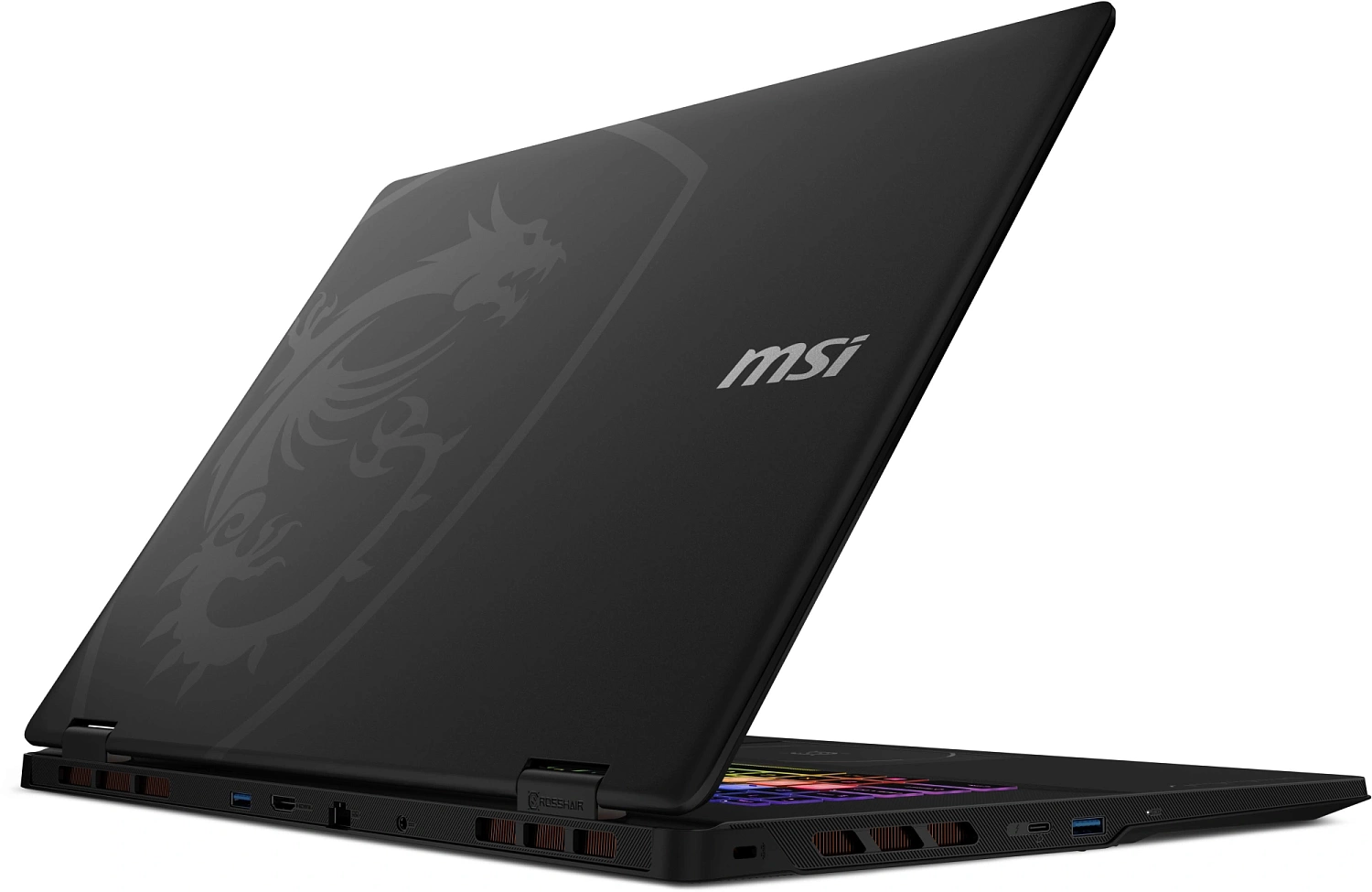 Ноутбук MSI Crosshair 18 HX AI A2XWGKG-012US Core Ultra 9 275HX 32Gb SSD1Tb NVIDIA GeForce RTX 5070 8Gb 18" IPS QHD+ (2560x1600) Windows 11 Multi Language black WiFi BT Cam (9S7-184111-045)