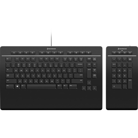 3DX-700092 3Dconnexion Keyboard Pro with Numpad, US-International (QWERTY) {5} (341214)