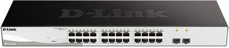 Коммутатор D-Link DGS-1210-26/F 24G 2SFP управляемый