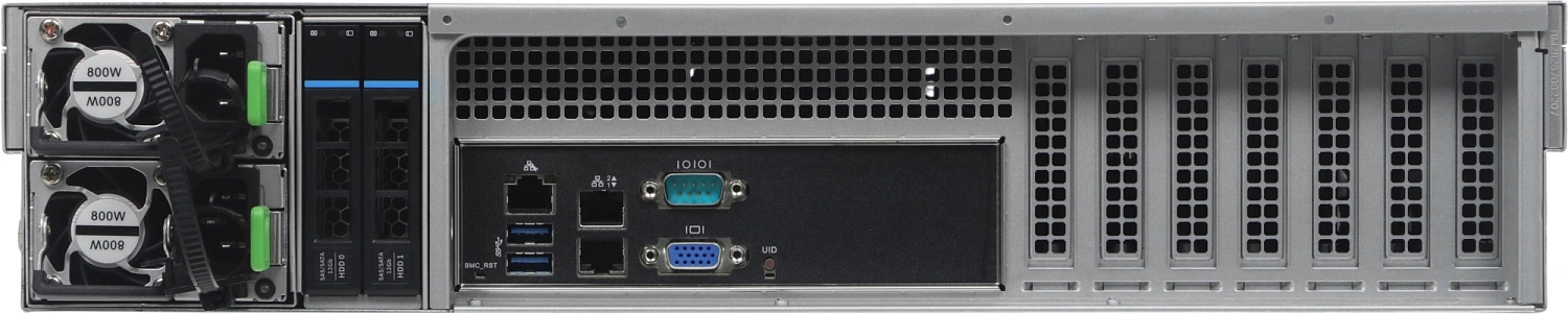 Сервер IRU Rock G2208IG3 2x5318Y 2x32Gb 2x480Gb SSD LSI 9361-8I 2xGigEth 2x1300W w/o OS (2195670)