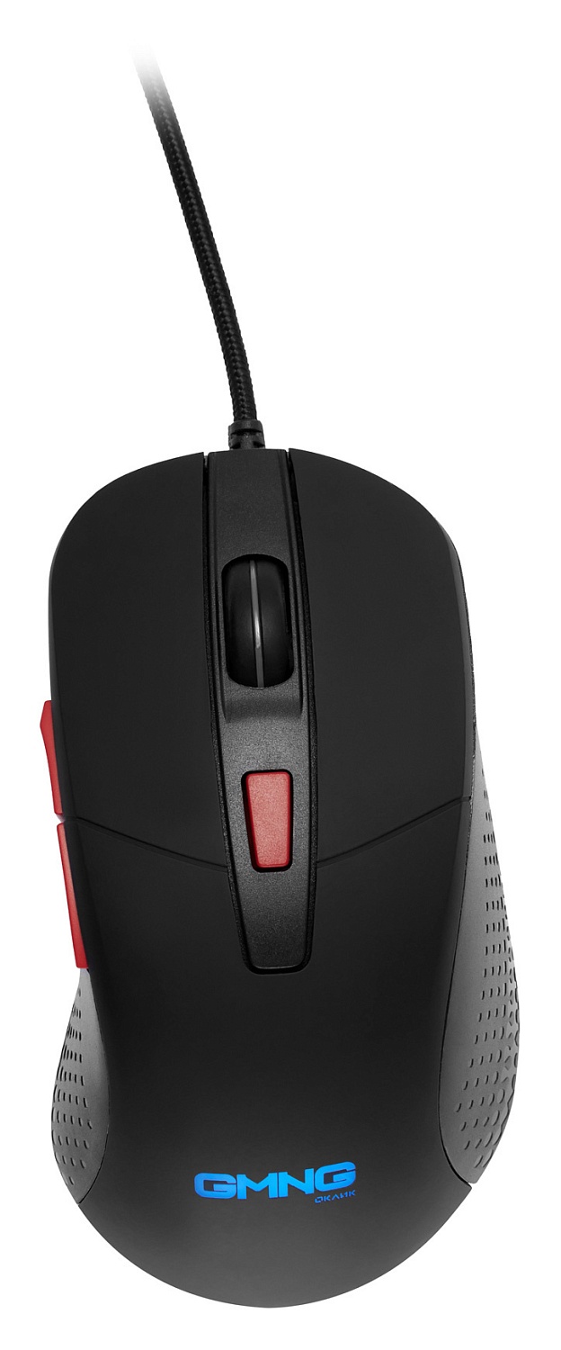 Мышь GMNG 720GM черный/красный оптическая (3200dpi) USB для ноутбука (6but) Мышь GMNG 720GM черный/красный оптическая (3200dpi) USB для ноутбука (6but)