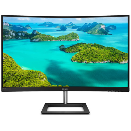 Монитор 31,5" Philips 328E1CA изогнутый 3840x2160, WLED, 16:9, VA, 250cd, 2500:1, 20M:1, 4ms, 178/178, 2*HDMI, DP, 60Hz, Speakers, Tilt, Внутр, VESA, Black, 2y