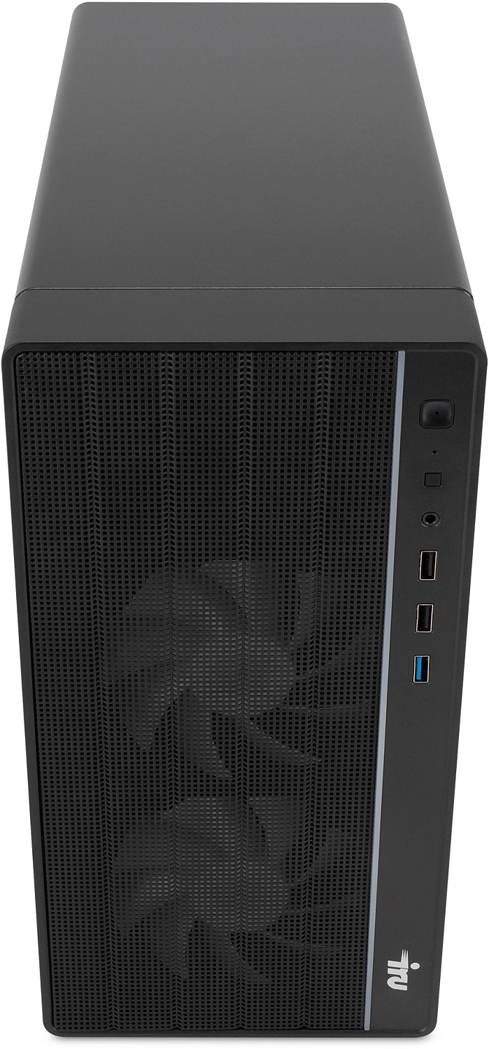 ПК IRU Game 510H6SEA MT i5 12400F (2.5) 32Gb SSD512Gb RTX4060 8Gb Free DOS GbitEth 500W черный (2023179)