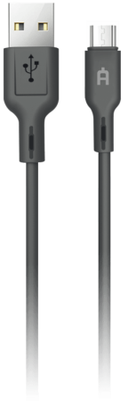 Кабель Alteracs USB-Micro USB S01-AM Black