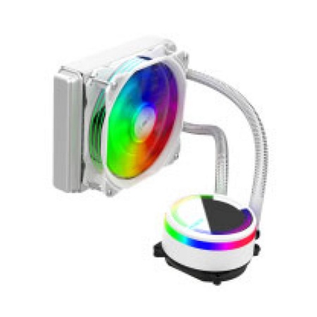 Жидкостная система охлаждения ALSEYE Bad Pack Cpu Cooler M120-LW White Cpu Cooler M120-LW White, 120-157-27mm, Aluminium, 800-1700RPM, 35.8dB(A), 366CFM, Hydraulic bp