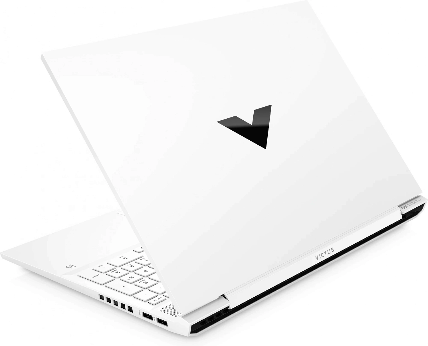 Ноутбук HP Victus 16-d1075ci Core i5 12500H 16Gb SSD512Gb NVIDIA GeForce RTX 3060 6Gb 16.1" IPS FHD (1920x1080) Free DOS white WiFi BT Cam (6X7Q7EA)