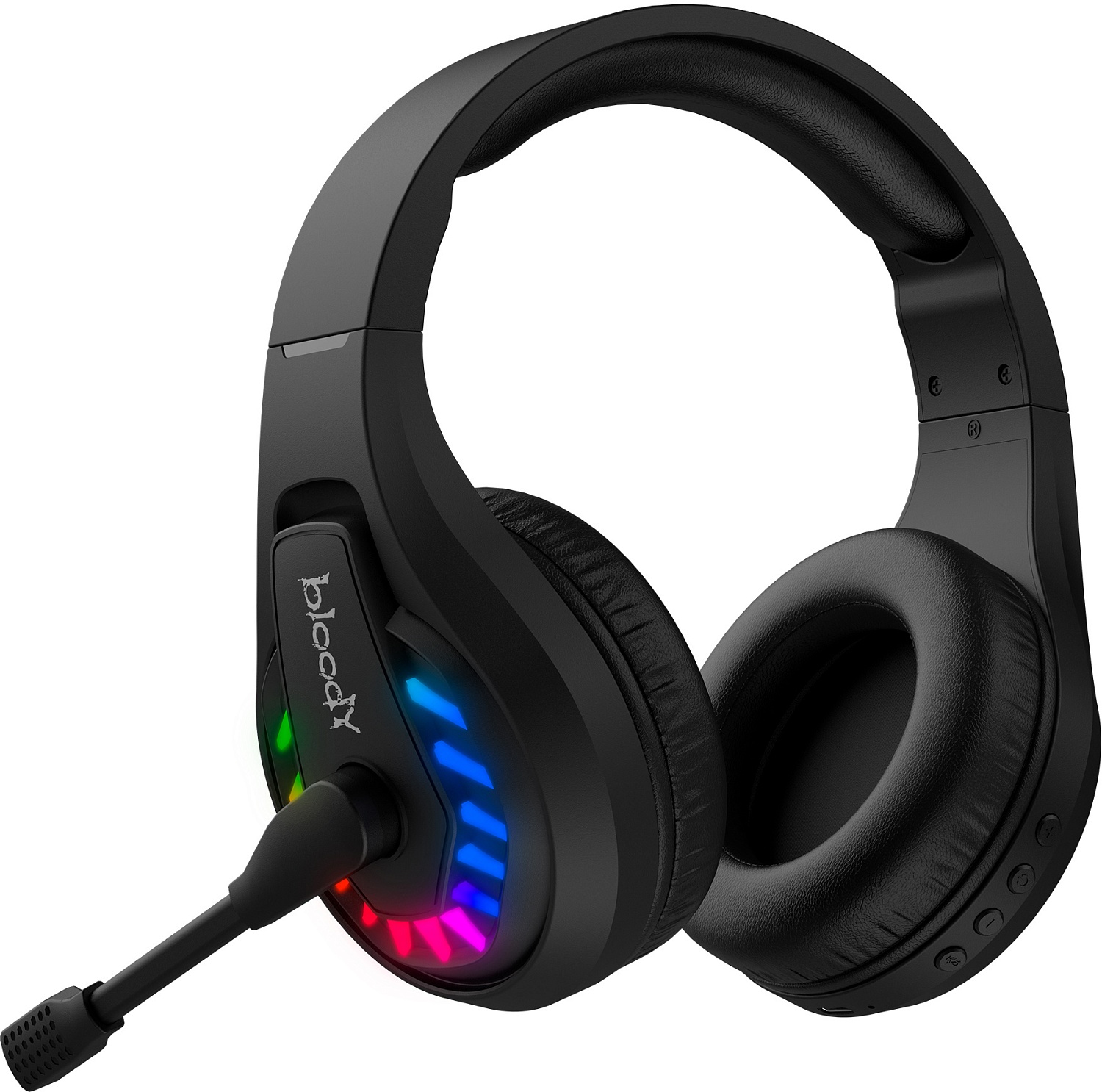 Наушники с микрофоном A4Tech Bloody GR230 черный мониторные BT оголовье (GR230)