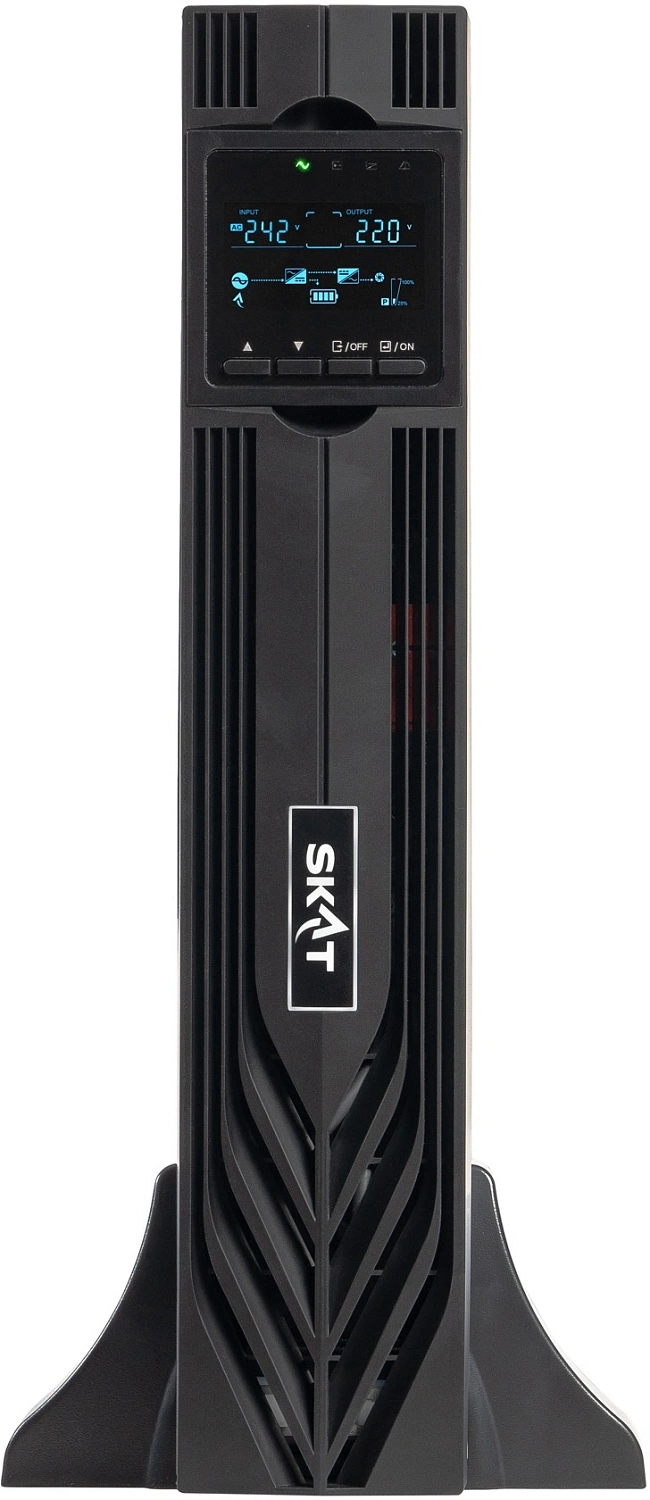 Источник бесперебойного питания Бастион 2000-Rack-ON-4X9-E P3 2000Вт 2000ВА черный