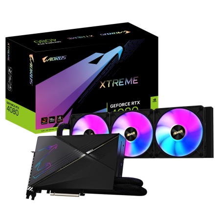 RTX4080 AORUS XTREME WATERFORCE 16GB GDDR6X 256bit HDMI 3xDP RTL (311865)