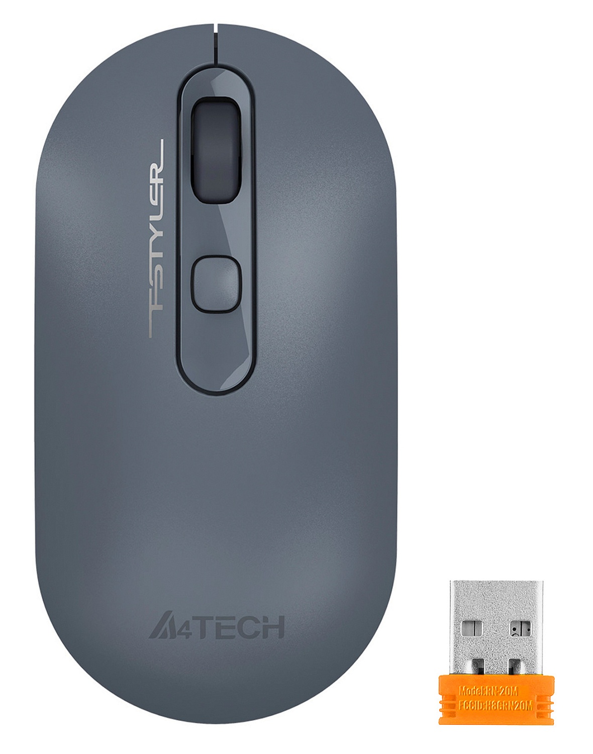Мышь A4Tech Fstyler FG20 пепельный/синий оптическая (2000dpi) беспроводная USB для ноутбука (4but) Мышь A4Tech Fstyler FG20 пепельный/синий оптическая (2000dpi) беспроводная USB для ноутбука (4but)
