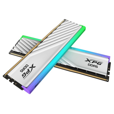 32GB DDR5 6000 DIMM XPG Lancer Blade RGB white AX5U6000C3016G-DTLABRWH kit 16*2, 1.35V, CL30-40-40