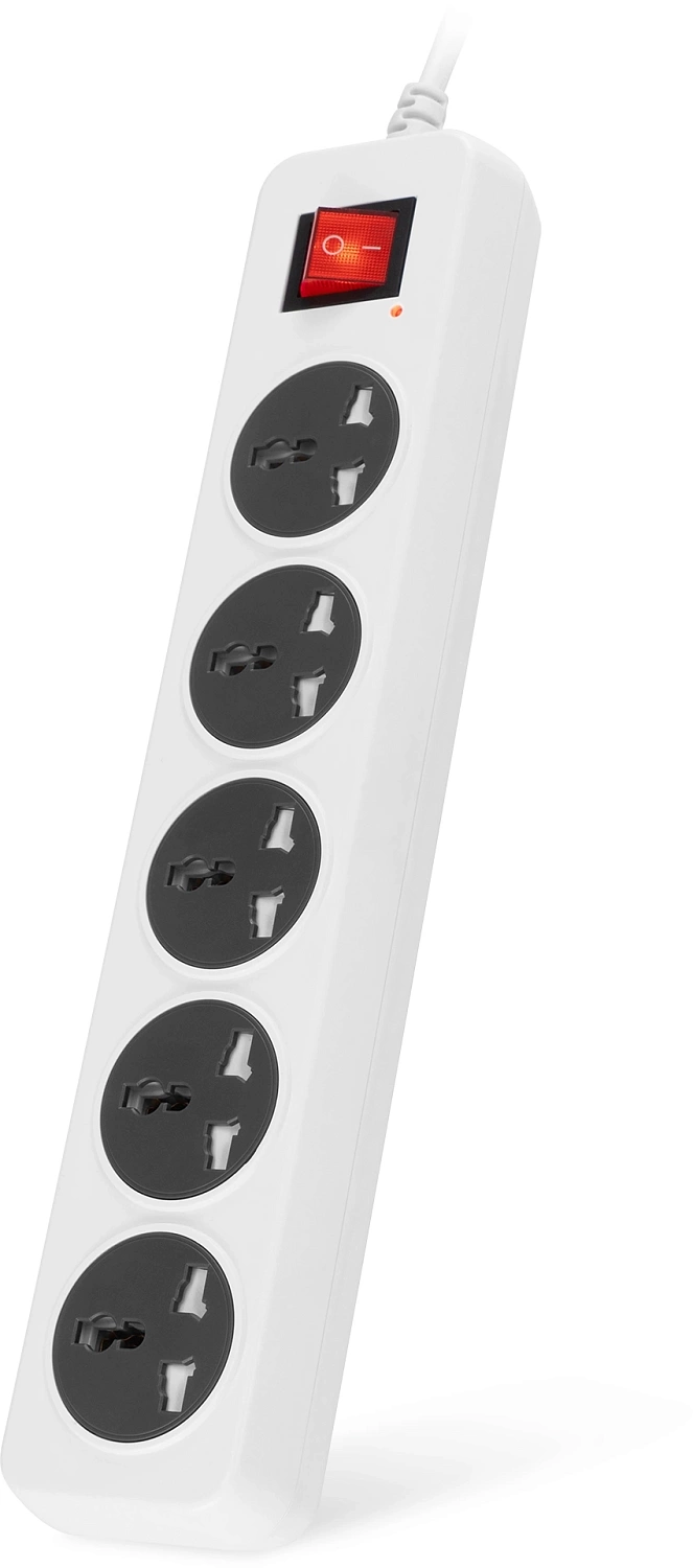Сетевой фильтр Buro 500UNH-5-WG 5м (5 розеток) белый/серый (коробка) Сетевой фильтр Buro 500UNH-5-WG 5м (5 розеток) белый/серый (коробка)