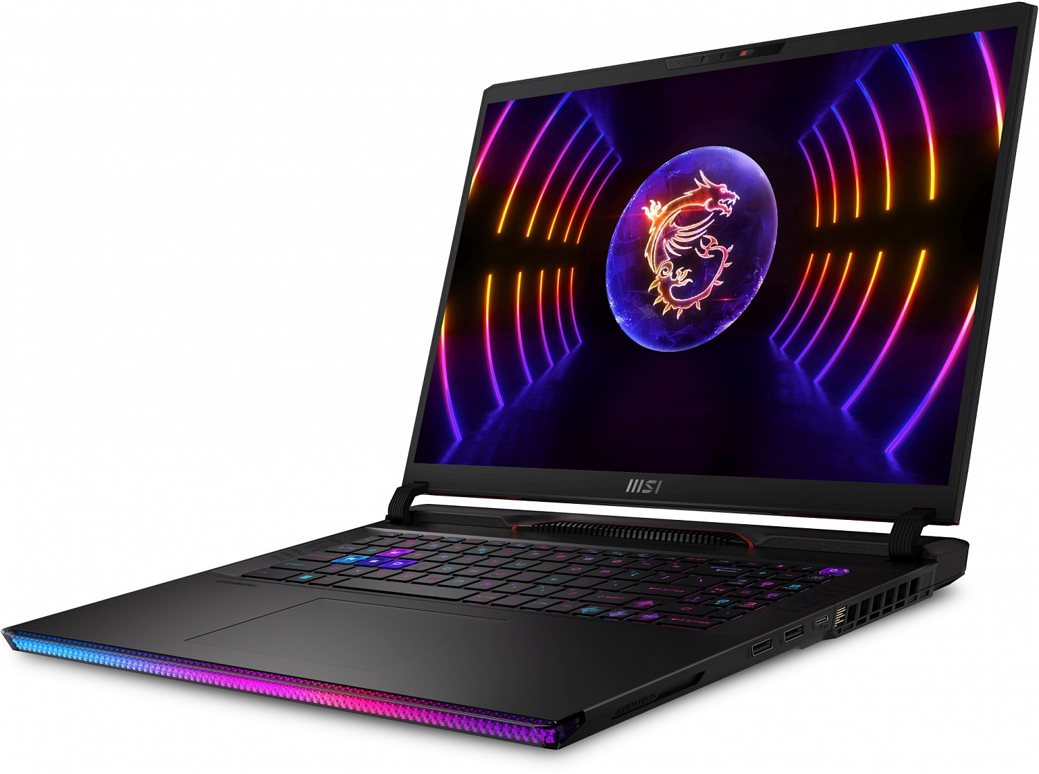 Ноутбук MSI Raider GE78HX 13VH-214RU Core i7 13700HX 32Gb SSD1Tb NVIDIA GeForce RTX4080 12Gb 17.3" IPS QHD+ (2560x1600) Windows 11 Home black WiFi BT Cam (9S7-17S111-214)