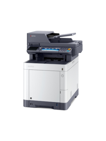 Мфу Kyocera ECOSYS M6230cidn (замена M6030cdn), P/C/S, цв.лазерный, A4, 30 стр/мин, 1200x1200 dpi, 1 Гб, USB 2.0, Network, HyPAS, лоток 250 л., Duplex, автопод., старт.тонер 3500/2500(BK/CMY) стр.