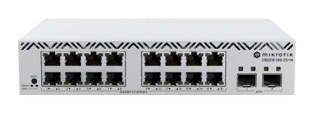 коммутатор MikroTik Cloud Smart Switch CSS318-16G-2S+IN