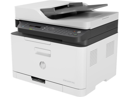 Лазерное многофункциональное устройство HP Color Laser MFP 179fnw (p/c/s/f, A4, 600dpi, 18(4ppm),128Mb,ADF40,USB 2.0/ Wi-Fi/Eth10/100,AirPrint, 1tray 150,1y warr, cartridges 700b &500cmy pages in box,re (незначительное повреждение коробки)