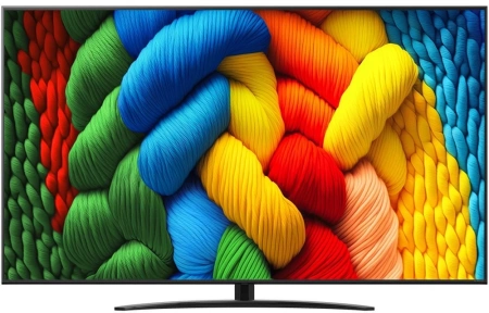 Телевизор LED LG 75" 75NANO81A6A.ARUG синяя сажа 4K Ultra HD 60Hz DVB-T DVB-T2 DVB-C DVB-S DVB-S2 USB WiFi Smart TV