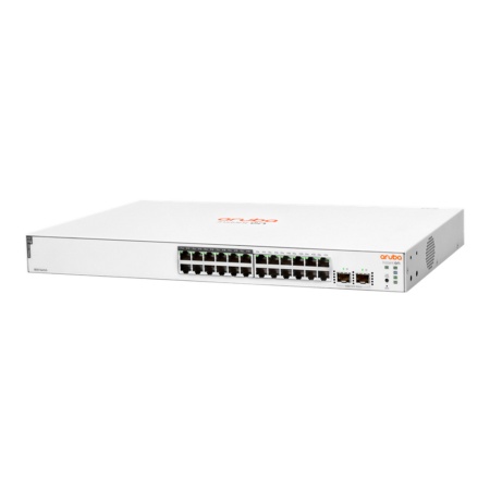 Коммутатор Aruba Instant On 1830 24G 12p Class4 PoE 2SFP 195W Switch (repl. for J9983A#ABB)