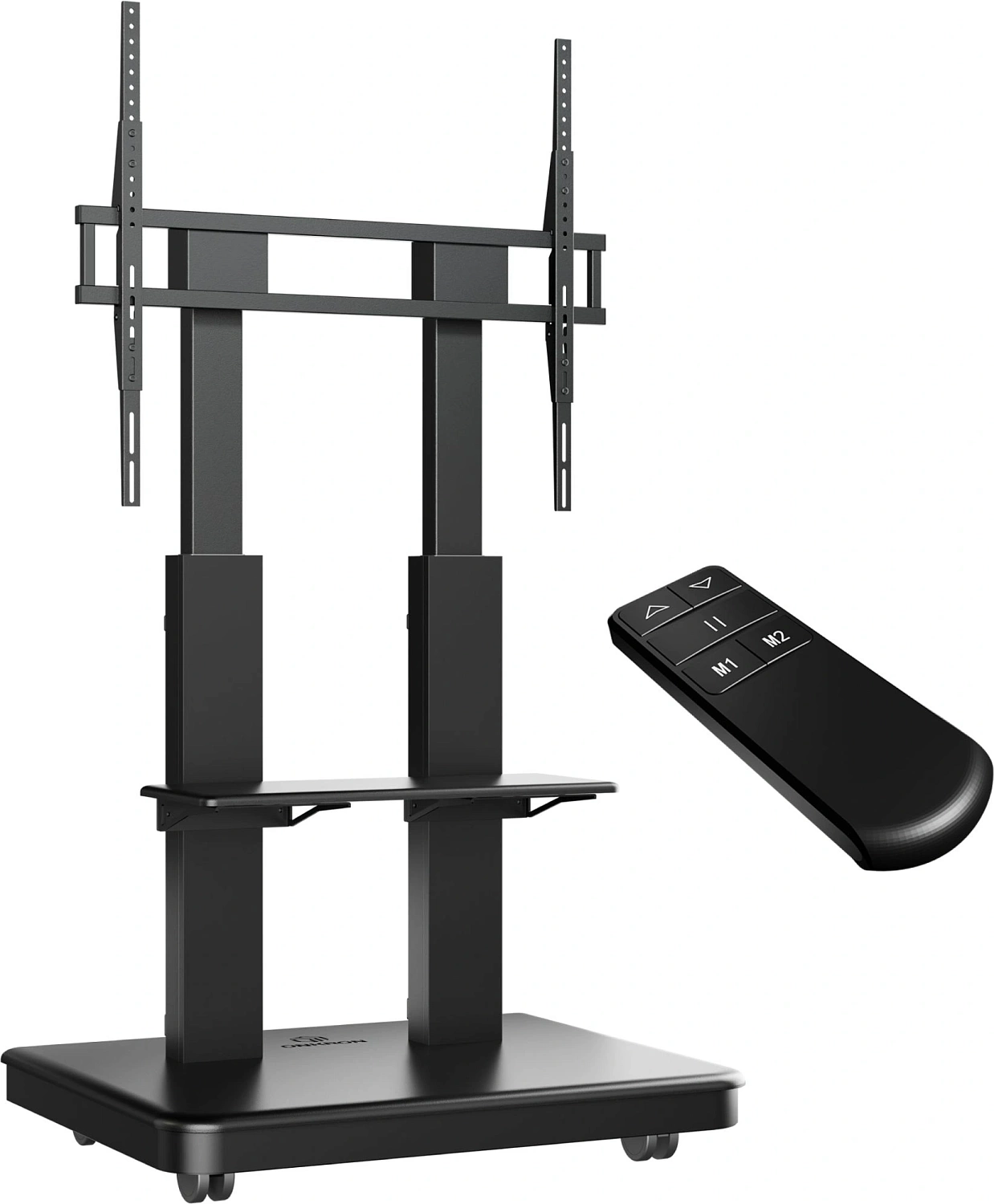 Стойка для телевизора Onkron TS2811E-B черный 50"-120" макс.120кг напольный мобильный