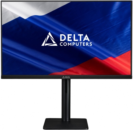 Монитор Delta Computers 23.8" Сова OM238I черный IPS 5ms 16:9 HDMI M/M матовая HAS Piv 250cd 178гр/178гр 1920x1080 75Hz VGA DP FHD 3.95кг (RUS)