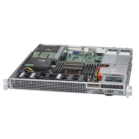 CSE-514-R407W 1U SC514 Redundant Platinum 400W PWS Chassis