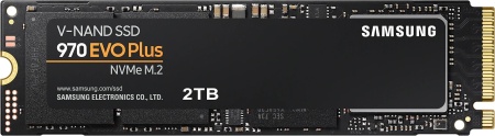 2TB Samsung 970 EVO Plus M.2 2280 MZ-V7S2T0 PCIe 3.0 x4, 3D TLC, 3500/3300