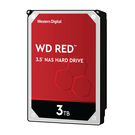 Жесткий диск Western Digital HDD SATA-III  3000Gb Red for NAS WD30EFAX, 5400RPM, 256MB buffer, 1 year