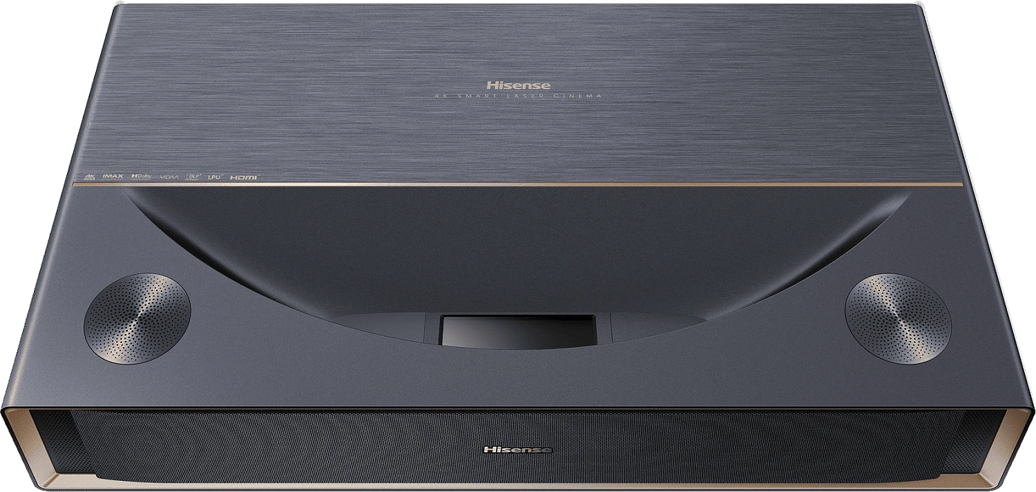 Проектор Hisense PT1 DLP 2500Lm LS 2500Lm ANSI (3840x2160) 3000:1 ресурс лампы:10000часов 2xUSB typeA 1xUSB typeB 3xHDMI 7.2кг