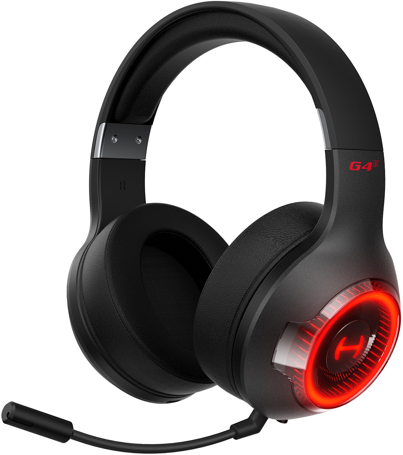 Наушники с микрофоном Edifier G4 S черный 1.3м мониторные BT оголовье