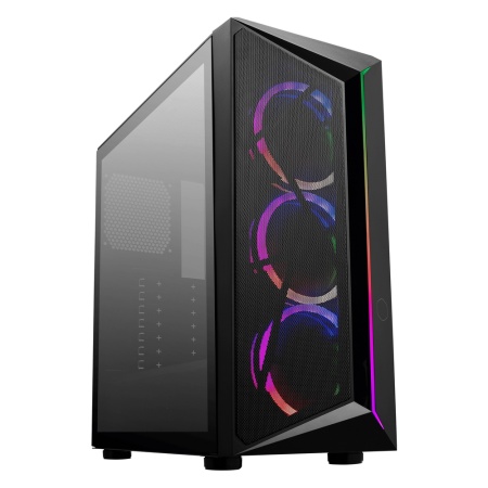 Корпус Cooler Master MasterCase CMP 510, USB3.0x1, USB2.0x1, 3x120 ARGB Fans, Black, ATX, w/o PSU