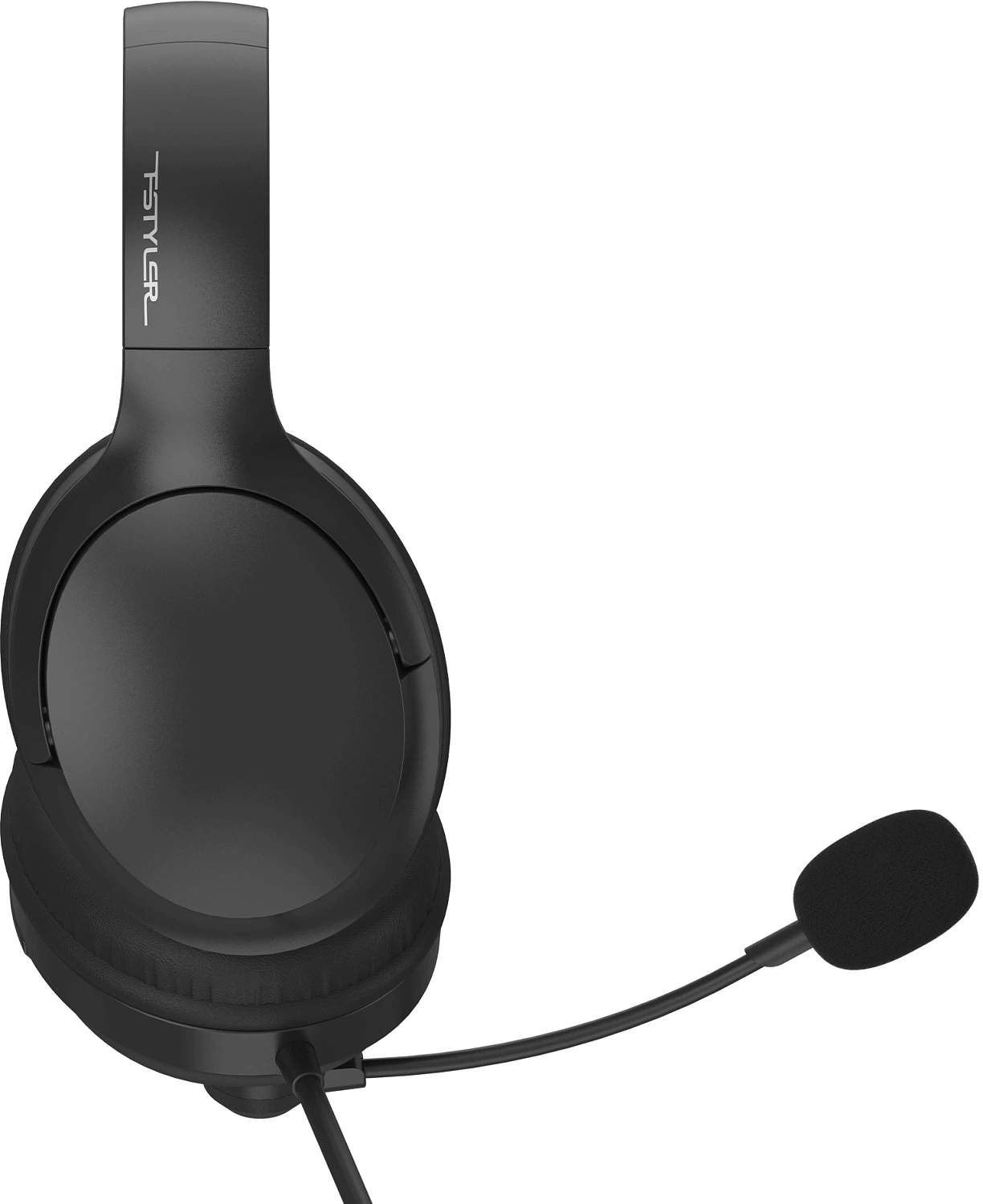 Наушники с микрофоном A4Tech Fstyler FH280U черный 2м мониторные USB оголовье (FH280U)