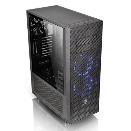 Корпус Thermaltake Core X71 TG CA-1F8-00M1WN-02 черный [Full-Tower, Micro-ATX, Mini-ITX, Core X71 TG Standard-ATX, USB 2.0 Type-A, USB 3.2 Gen1 Type-A]