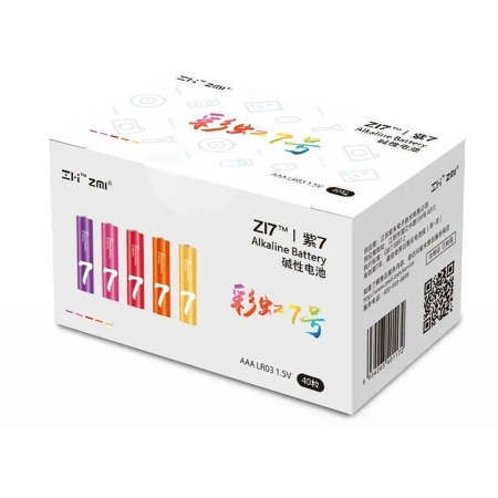 ZI7 AAA alkaline battery (40pcs)