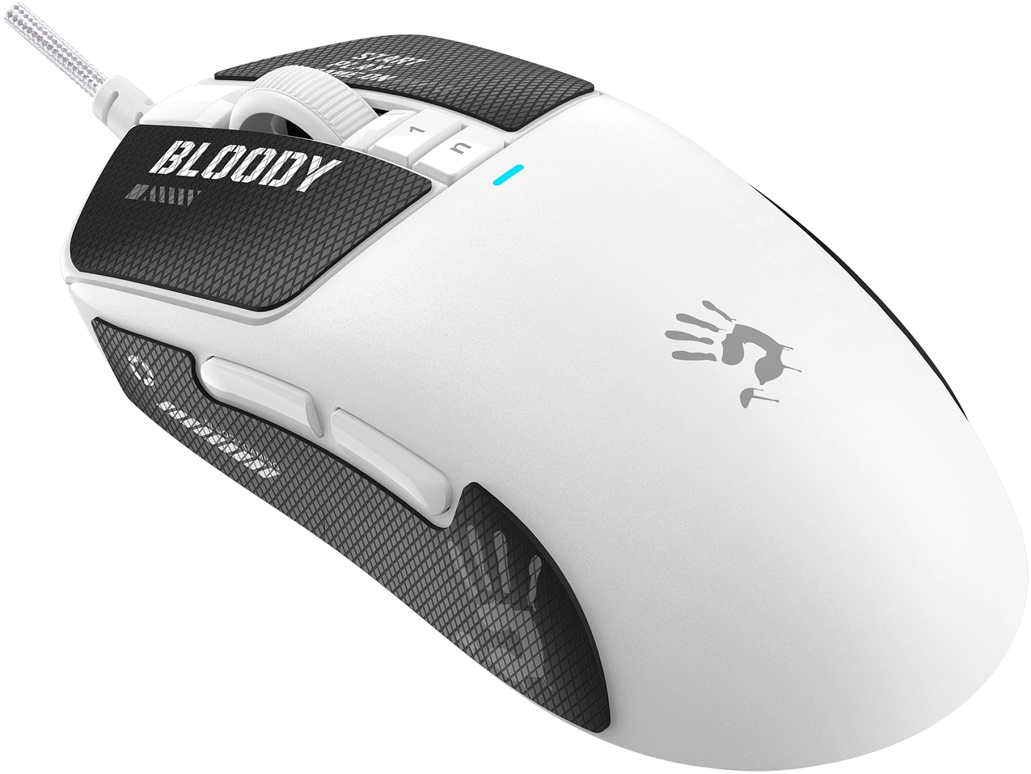 Мышь A4Tech Bloody W72 Ultra белый оптическая 20000dpi USB 7but Мышь A4Tech Bloody W72 Ultra белый оптическая 20000dpi USB 7but