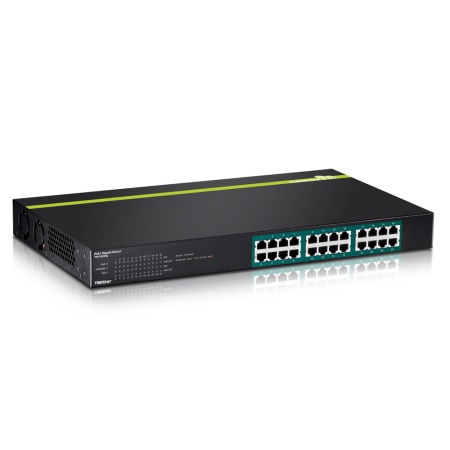 24-port GREENnet Gigabit PoE+ Switch (370W) RTL {3}