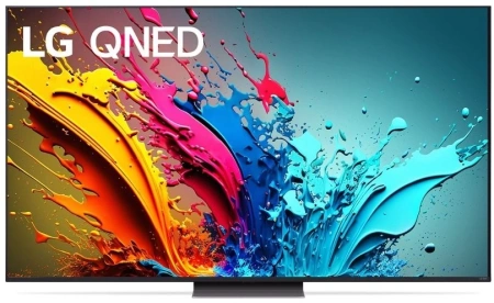 Телевизор LED LG 86" 86QNED86T6A.ARUB черный титан 4K Ultra HD 120Hz DVB-T DVB-T2 DVB-C DVB-S DVB-S2 USB WiFi Smart TV