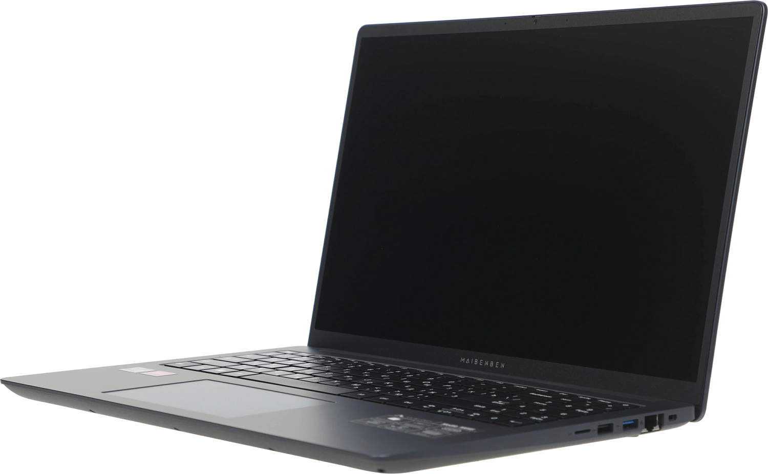 Ноутбук Maibenben M645 Ryzen 5 4600H 16Gb SSD512Gb AMD Radeon Graphics 16" IPS FHD+ (1920x1200) Linux blue WiFi BT Cam 3896mAh (M6451SF0LURE3)